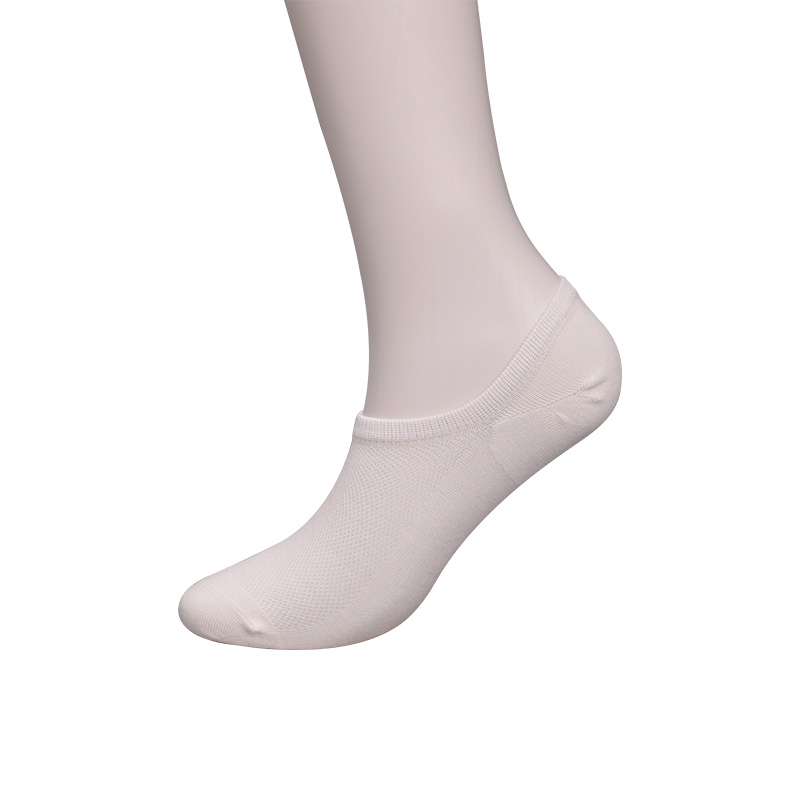 Ultratynne, kjemmet bomull, nylon og spandex vanlige halvmaskede håndsydde sokker for kvinner WSD1673