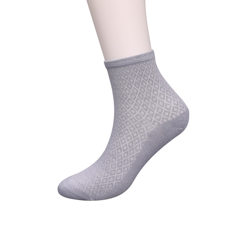 Myk bambusfiber nylonveske, tynne små diamanter uformelle damesokker, håndsydde damesokker WSD1689