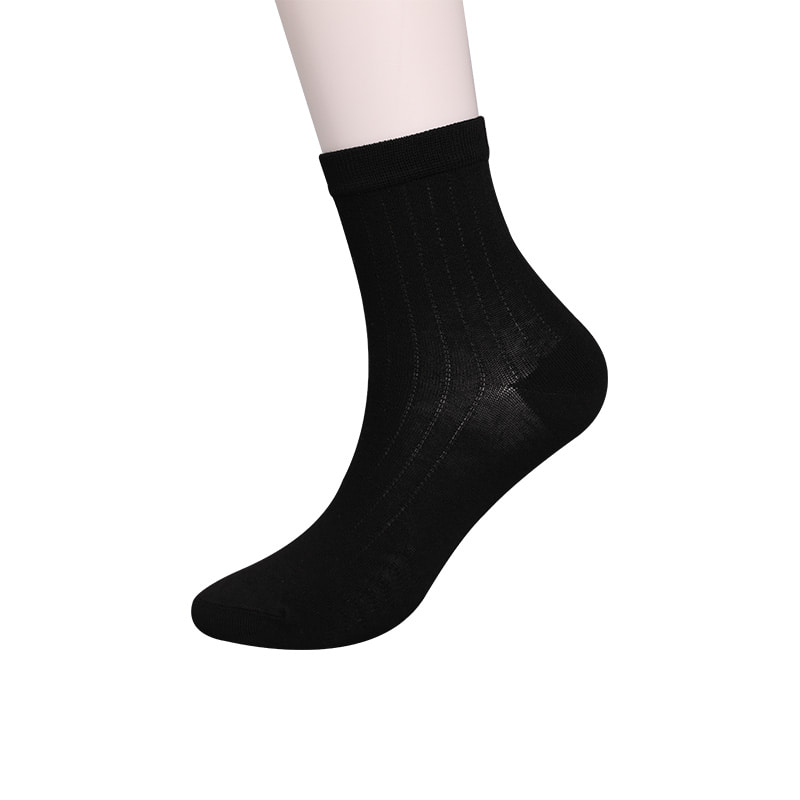 Modal Collection Sirkel Vertikal Stripe Blomst Myk Håndsydde Uformelle Herresokker WSD2802