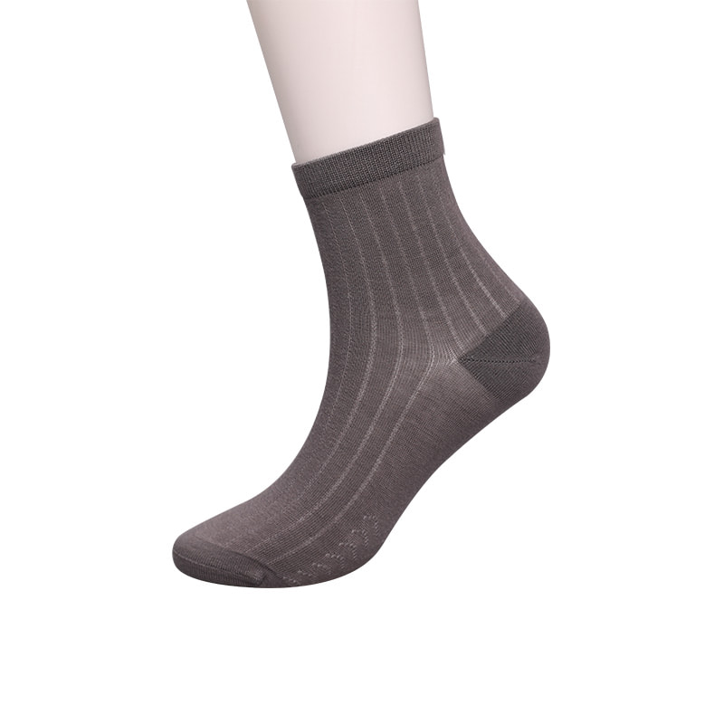 Modal Collection Sirkel Vertikal Stripe Blomst Myk Håndsydde Uformelle Herresokker WSD2802