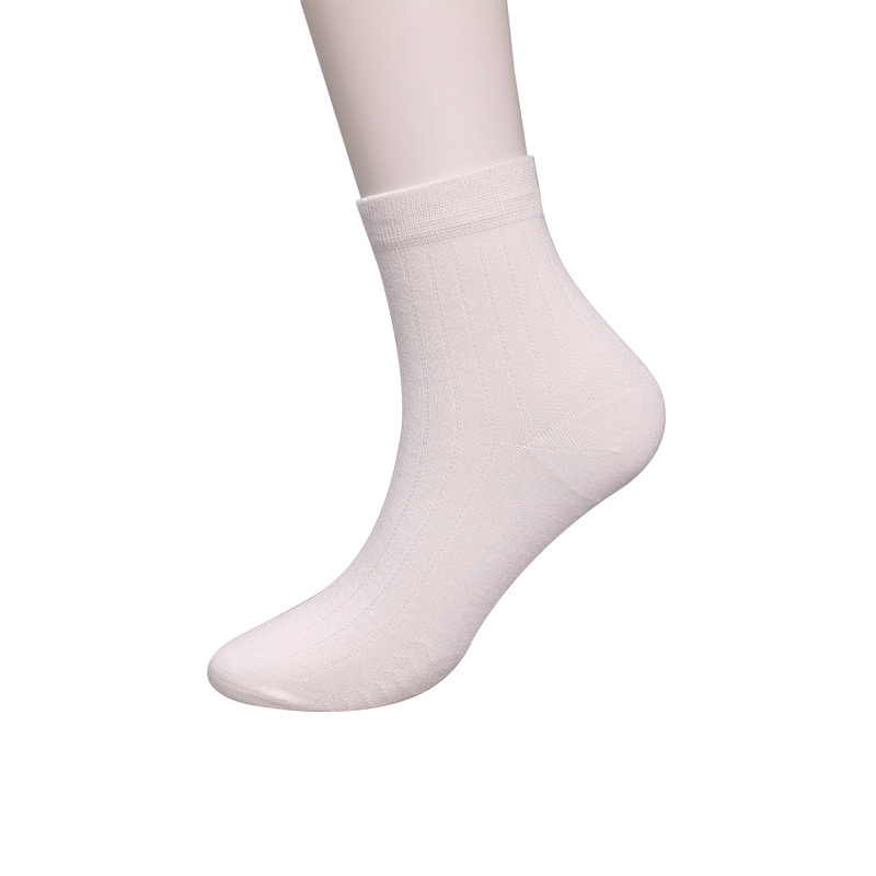 Modal Collection Sirkel Vertikal Stripe Blomst Myk Håndsydde Uformelle Herresokker WSD2802