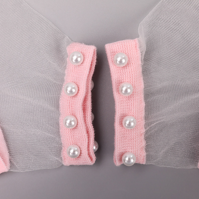 Mote nylon gjennomsiktig silke bomull bunn kvinner båt sokker topp perle glass krystall silke kvinner båt sokker WSD1288