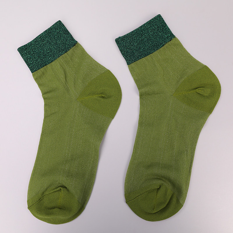Mote gjennomsiktig nylon silke bomullsbunn damesokker Superfine nylon gjennomsiktig silke damesokker Krystallsilke damesokker WSD1946