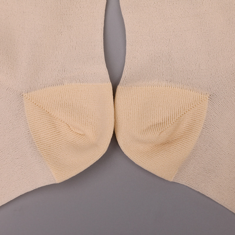 Mote gjennomsiktig nylon silke bomullsbunn damesokker Superfine nylon gjennomsiktig silke damesokker Krystallsilke damesokker WSD1946