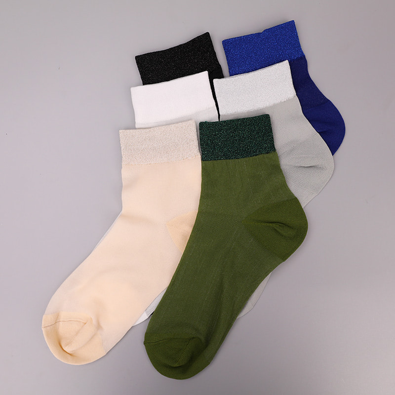 Mote gjennomsiktig nylon silke bomullsbunn damesokker Superfine nylon gjennomsiktig silke damesokker Krystallsilke damesokker WSD1946