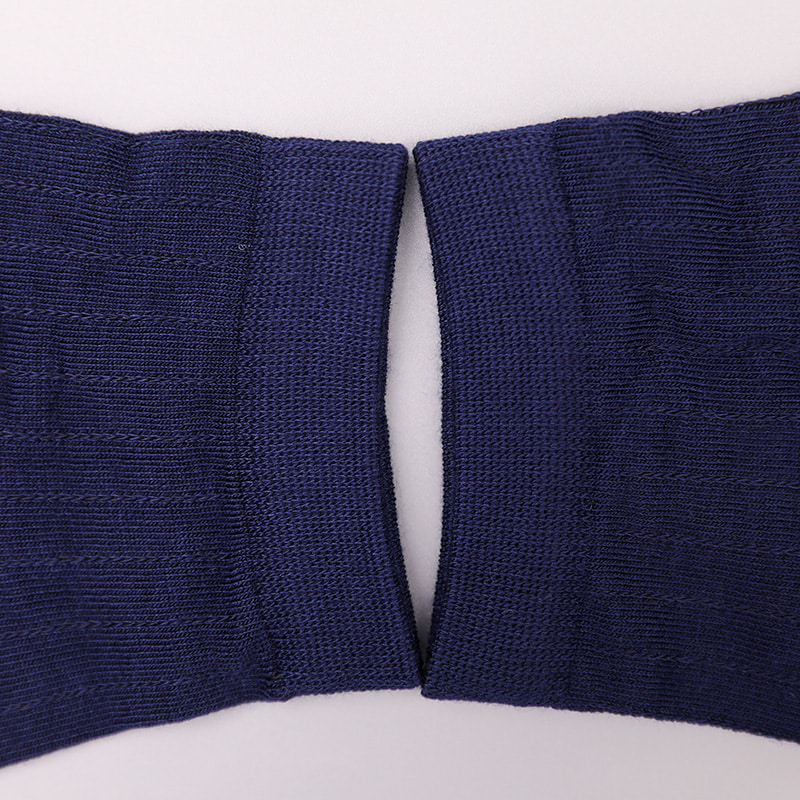 Modal Collection Sirkel Vertikal Stripe Blomst Myk Håndsydde Uformelle Herresokker WSD2802