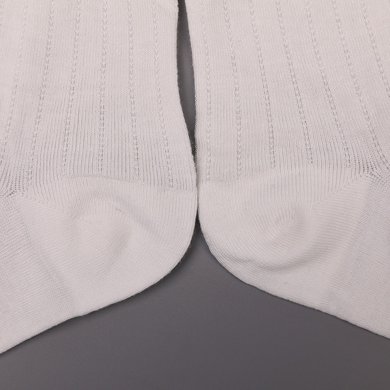 Modal Collection Sirkel Vertikal Stripe Blomst Myk Håndsydde Uformelle Herresokker WSD2802
