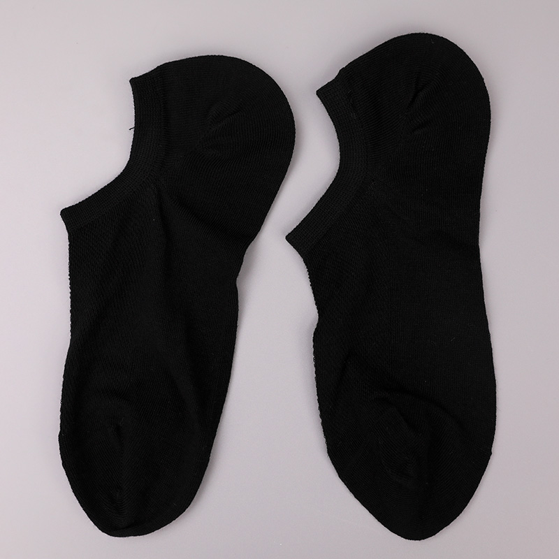 Ultratynne, kjemmet bomull, nylon og spandex vanlige halvmaskede håndsydde sokker for kvinner WSD1673