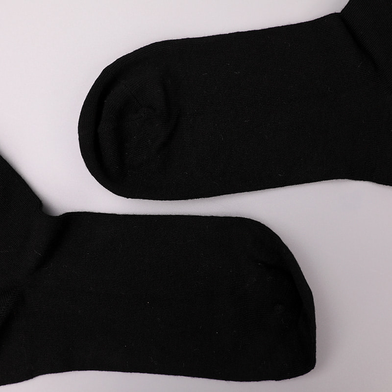 Myk spunnet silke nylon innpakket spandex imitasjon 3D-trykt jacquard håndsydd høst og vinter herresokker WSD2850