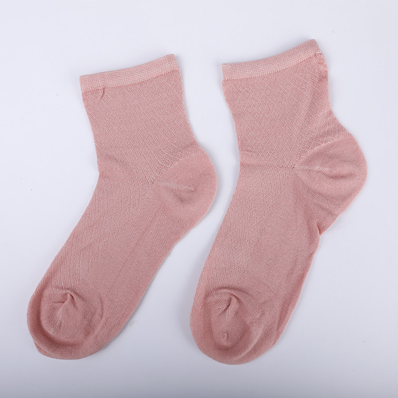 Myk bambusfiber nylonveske, tynne små diamanter uformelle damesokker, håndsydde damesokker WSD1689