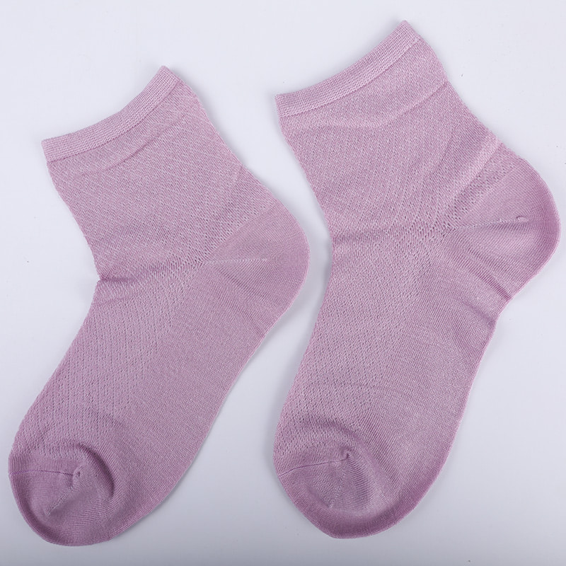 Myk bambusfiber nylonveske, tynne små diamanter uformelle damesokker, håndsydde damesokker WSD1689