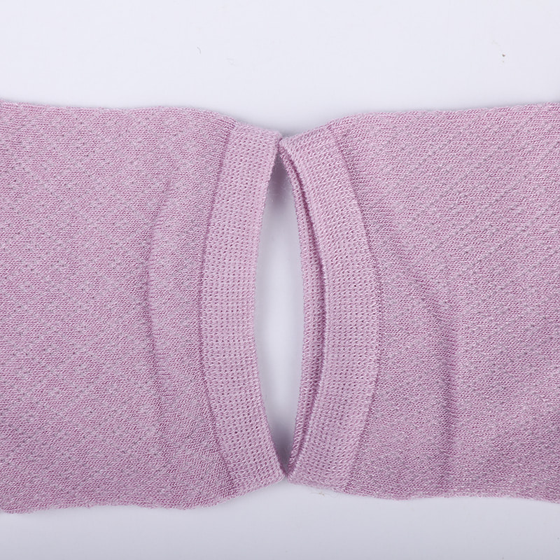 Myk bambusfiber nylonveske, tynne små diamanter uformelle damesokker, håndsydde damesokker WSD1689