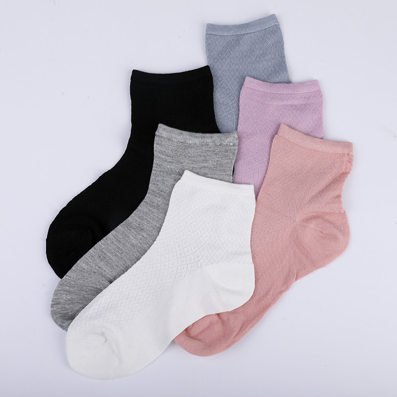 Myk bambusfiber nylonveske, tynne små diamanter uformelle damesokker, håndsydde damesokker WSD1689