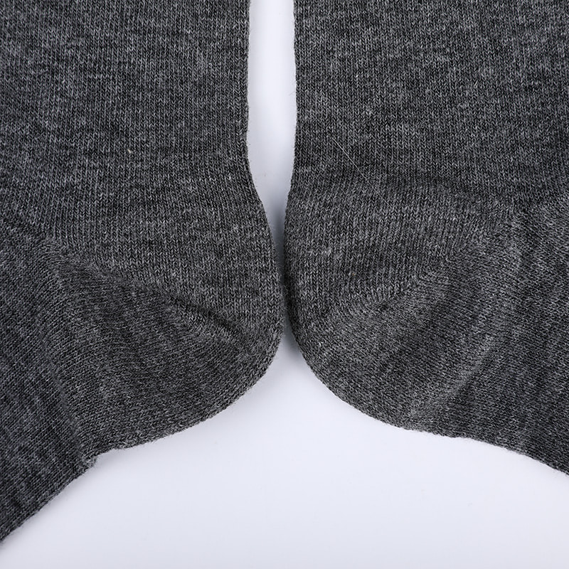 Kammet bomull ammoniakksokker 98 % bomullsgarn små jacquard håndsydde høst- og vintersokker for menn WSD2581