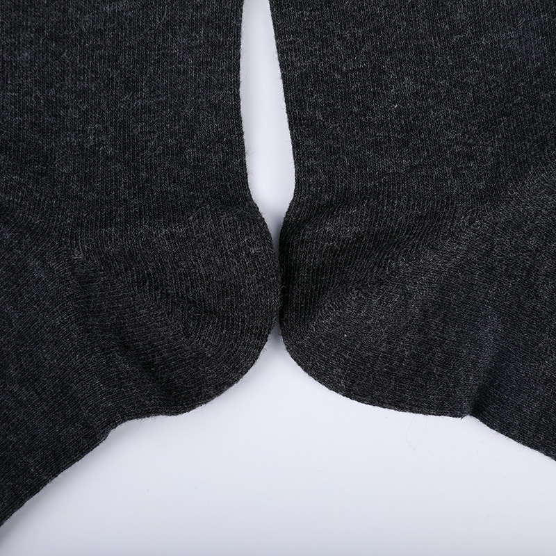 Kammet bomull ammoniakksokker 98 % bomullsgarn små jacquard håndsydde høst- og vintersokker for menn WSD2581