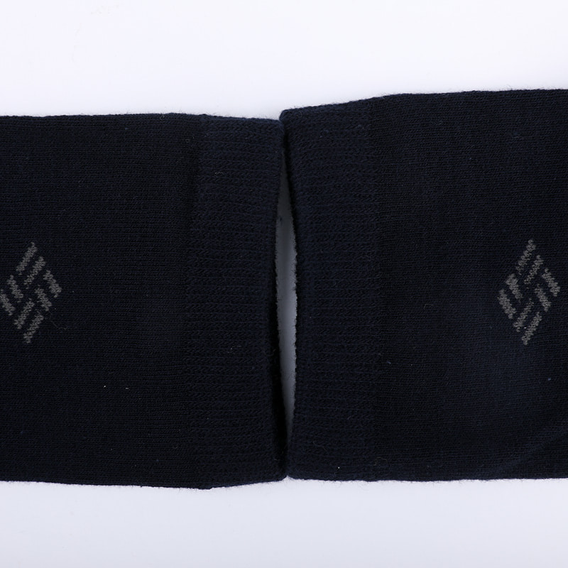 Kammet bomull ammoniakksokker 98 % bomullsgarn små jacquard håndsydde høst- og vintersokker for menn WSD2581