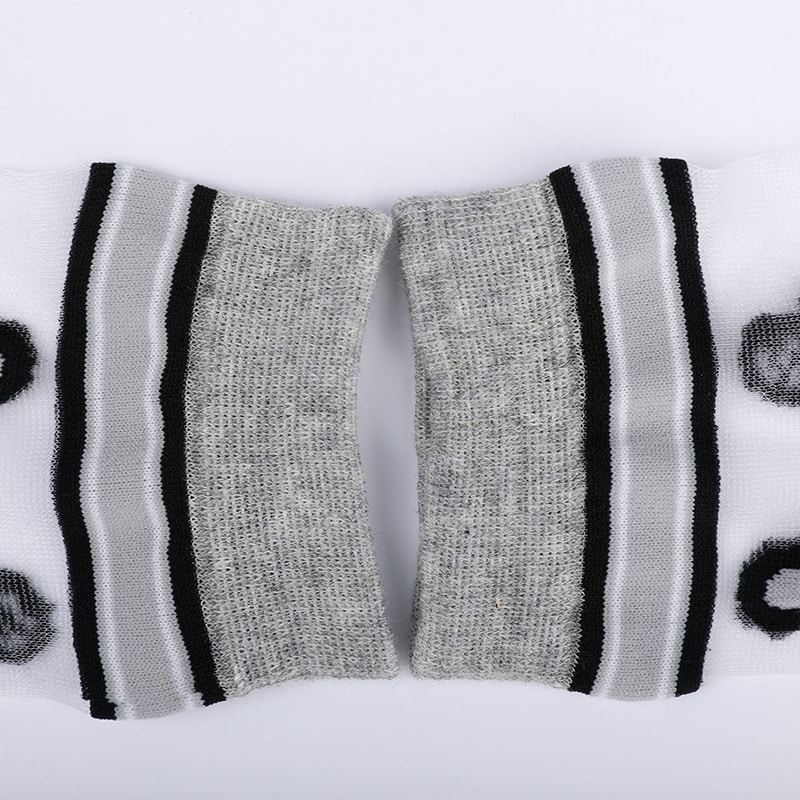 Mote gjennomsiktig nylon silke bomullsbunn damesokker Leopardmønster blomst gjennomsiktig silke damesokker Krystallsilke damesokker WSD1939