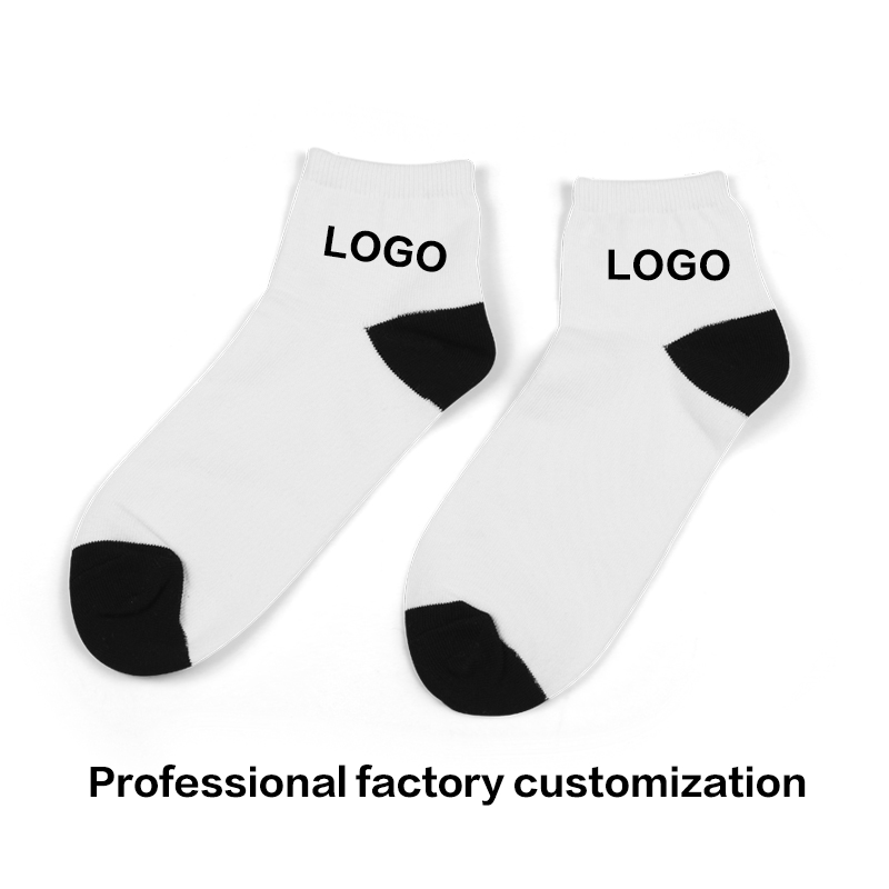 OEM Quality Crew Fashion Jacquard Menn Gym Basketball Sportssokk Terry Anti Slip Custom Socks Logo