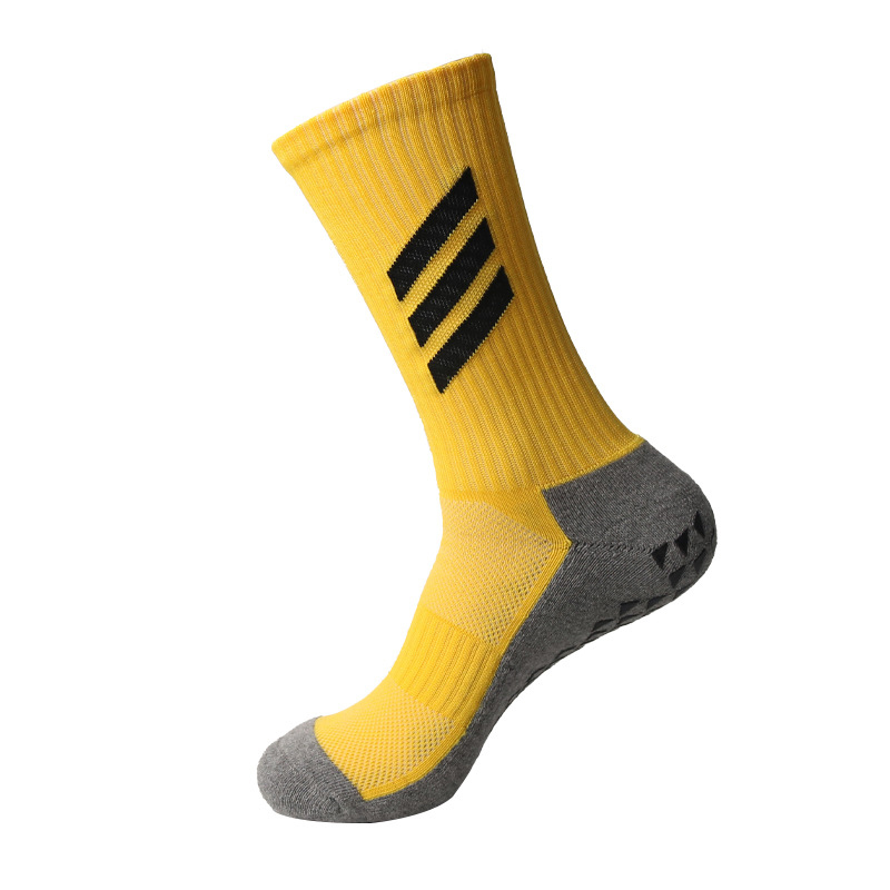 Kompresjon Sport Løping Anti Sip Fotball Custom Grip Custom Socks Logo